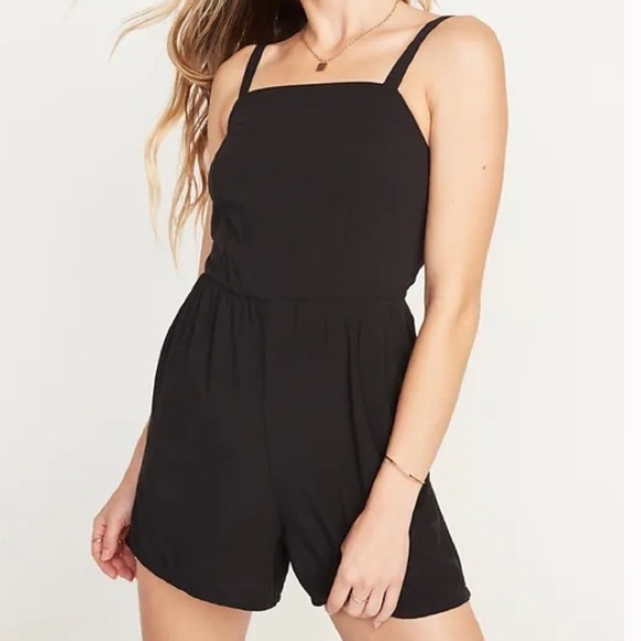 Old Navy Other - Old Navy black romper